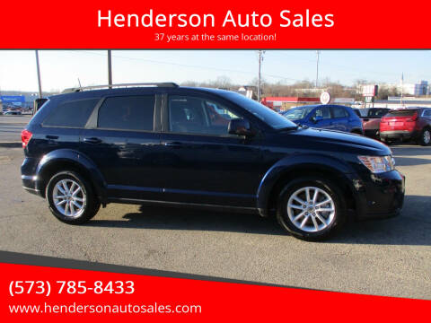 2019 Dodge Journey for sale at Henderson Auto Sales in Poplar Bluff MO