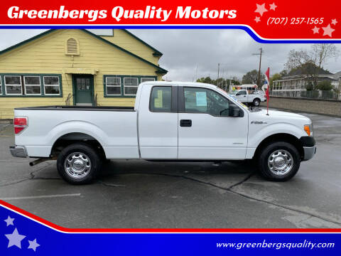 2013 Ford F-150 for sale at Greenbergs Quality Motors in Napa CA