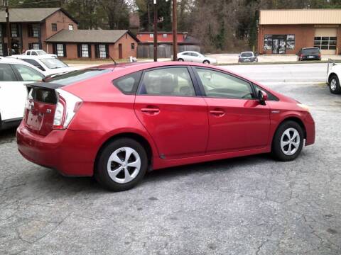 2013 Toyota Prius for sale at HARDIN AUTOS in Jonesboro GA