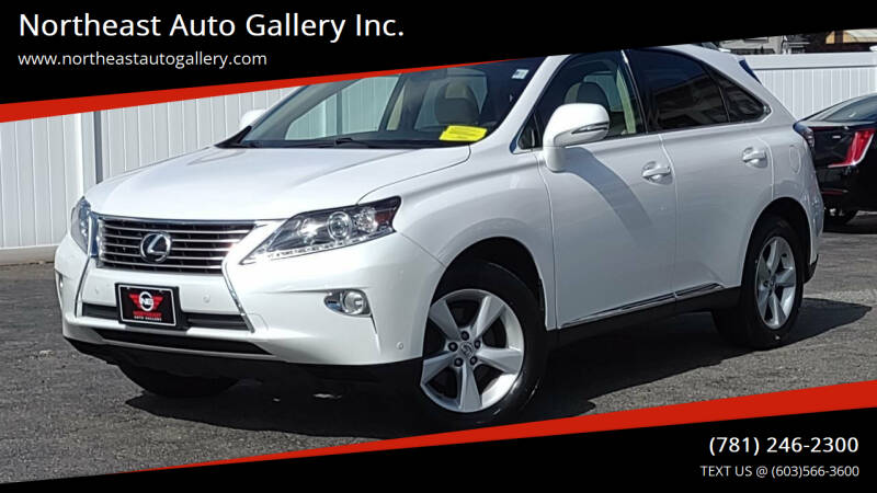 2013 Lexus RX 350 for sale at Northeast Auto Gallery Inc. in Wakefield MA