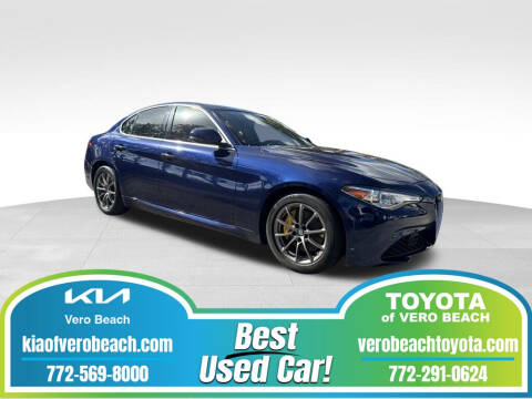 2018 Alfa Romeo Giulia for sale at PHIL SMITH AUTOMOTIVE GROUP - Toyota Kia of Vero Beach in Vero Beach FL