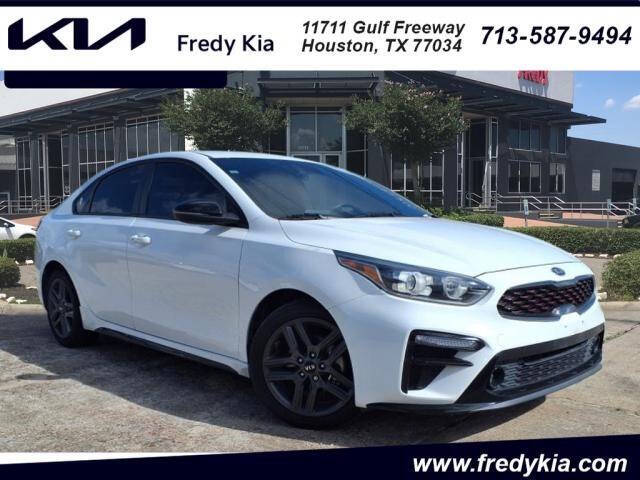 2021 Kia Forte for sale at FREDY KIA USED CARS in Houston TX