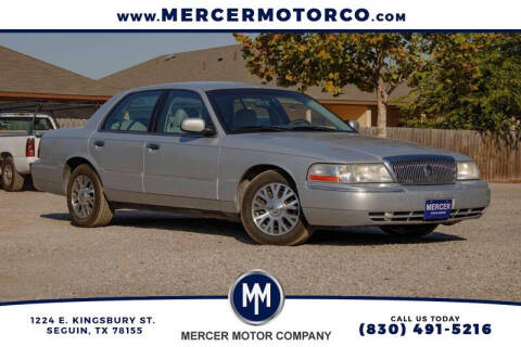 2003 Mercury Grand Marquis for sale at MERCER MOTOR CO in Seguin TX