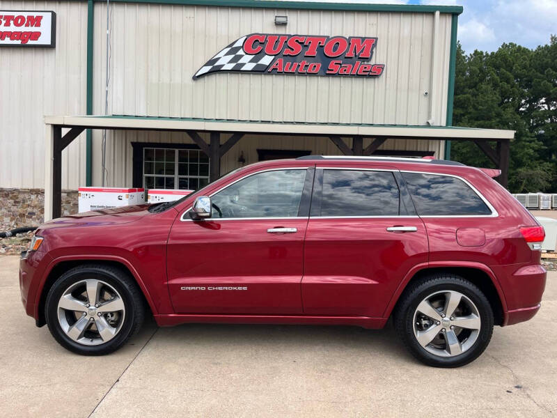 Used 2014 Jeep Grand Cherokee Overland with VIN 1C4RJFCM7EC305846 for sale in Longview, TX