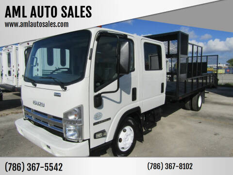 2009 Isuzu NPR-HD for sale at AML AUTO SALES - Flat Beds in Opa-Locka FL