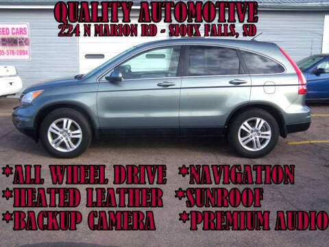 2011 Honda CR-V for sale at Quality Automotive in Sioux Falls SD