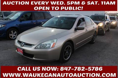 2005 Honda Accord for sale at Waukegan Auto Auction in Waukegan IL