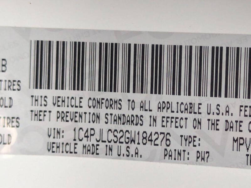 2016 Jeep Cherokee Latitude Altitude