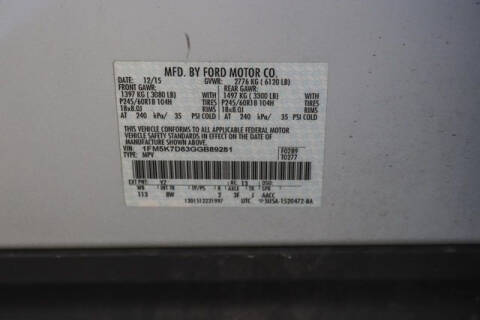 2016 Ford Explorer XLT