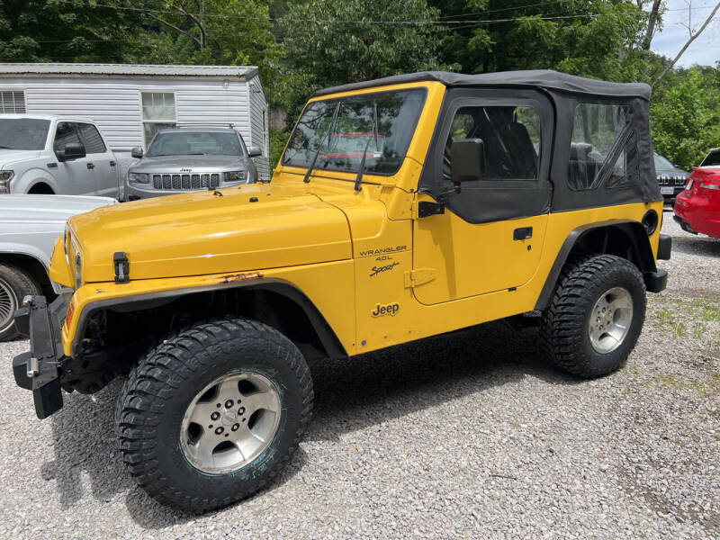 2000 Jeep Wrangler for sale at Clark's Auto Sales in Hazard KY