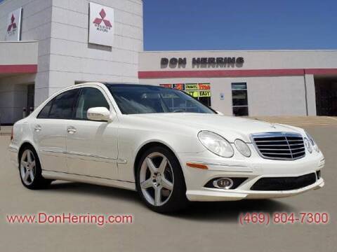 2009 Mercedes-Benz E-Class for sale at DON HERRING MITSUBISHI in Irving TX
