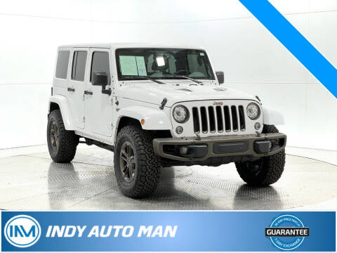 2017 Jeep Wrangler Unlimited for sale at INDY AUTO MAN in Indianapolis IN