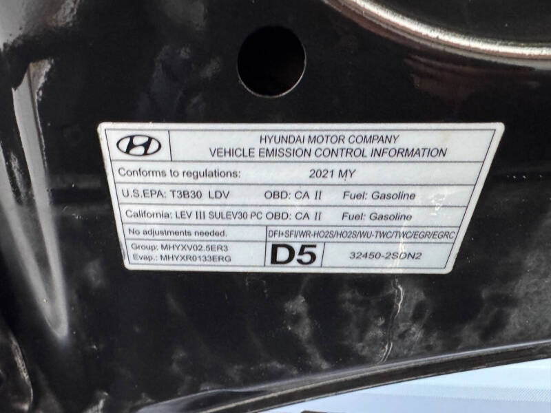 2021 Hyundai Sonata SEL