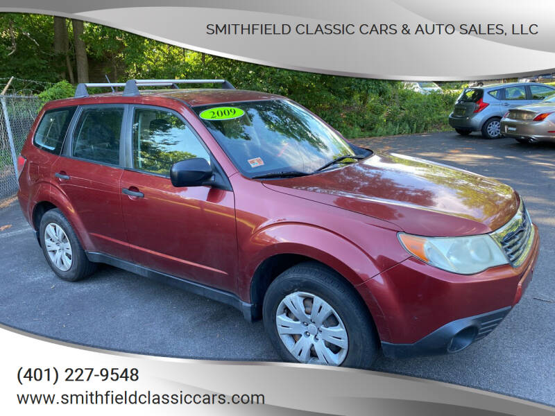 2009 Subaru Forester for sale at Smithfield Classic Cars & Auto Sales, LLC in Smithfield RI