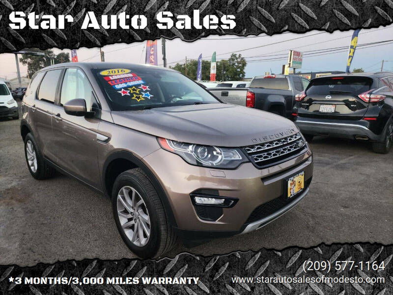 2016 Land Rover Discovery Sport for sale at Star Auto Sales in Modesto CA