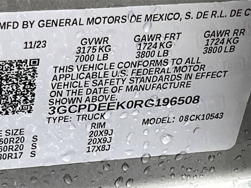 2024 Chevrolet Silverado 1500