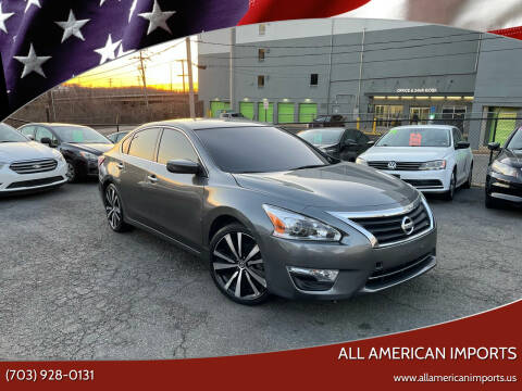2015 Nissan Altima for sale at All American Imports in Alexandria VA