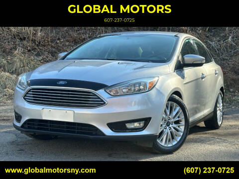 2015 Ford Focus for sale at GLOBAL MOTORS in Binghamton NY