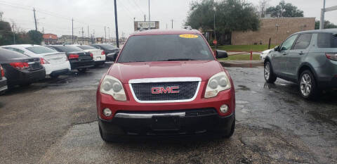2012 GMC Acadia for sale at Anthony's Auto Sales of Texas, LLC in La Porte TX