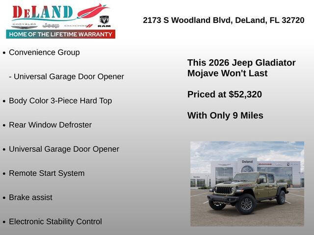 2026 Jeep Gladiator Mojave