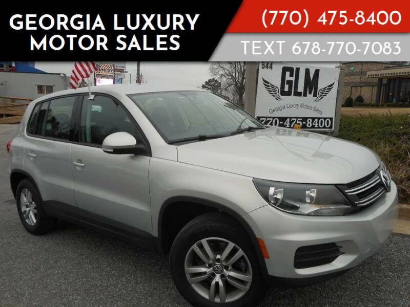 2014 Volkswagen Tiguan for sale at Georgia Luxury Motor Sales in Cumming GA