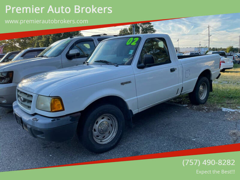 2002 Ford Ranger for sale at Premier Auto Brokers in Virginia Beach VA