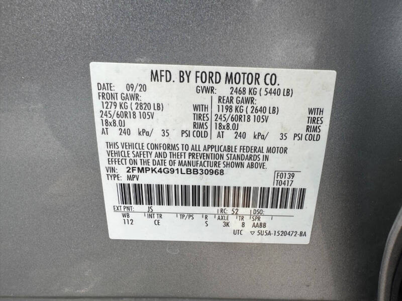 2020 Ford Edge SE