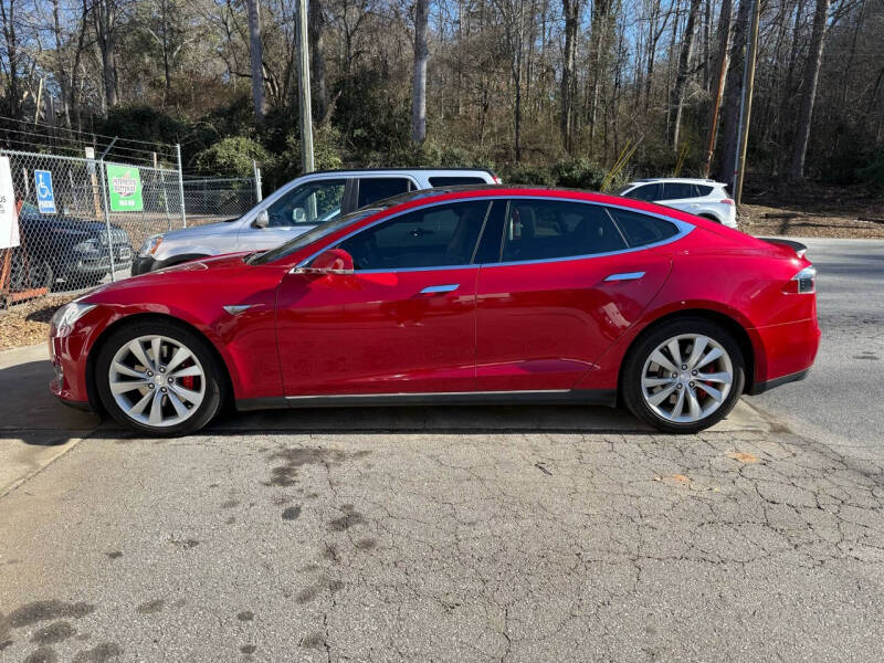 Used 2015 Tesla Model S 85D with VIN 5YJSA1H24FFP73856 for sale in Pendleton, SC