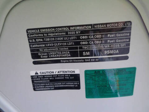 2020 Nissan NV200 SV