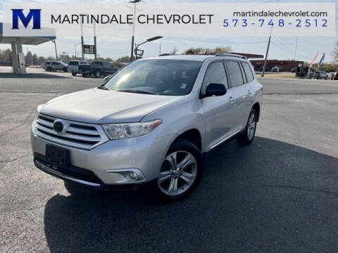 2013 Toyota Highlander for sale at MARTINDALE CHEVROLET in New Madrid MO