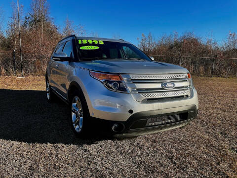 2013 Ford Explorer for sale at Poole Automotive in Laurinburg NC