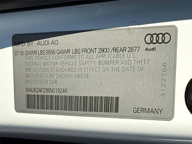 2019 Audi A6 quattro Premium 55 TFSI