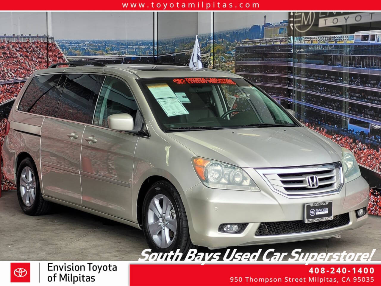 2008 Honda Odyssey for sale at Envision Toyota of Milpitas in Milpitas, CA