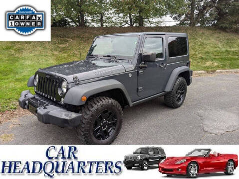 2018 Jeep Wrangler JK for sale at CAR  HEADQUARTERS - CAR HEADQUARTERS in New Windsor NY