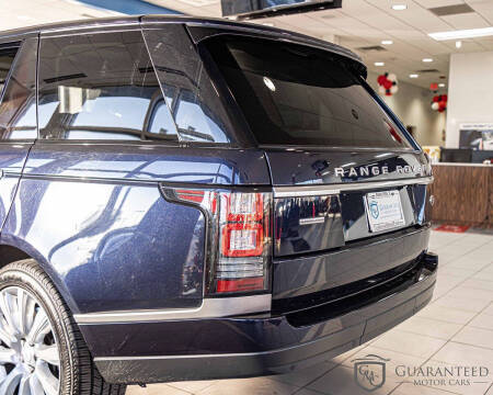 2017 Land Rover Range Rover Supercharged