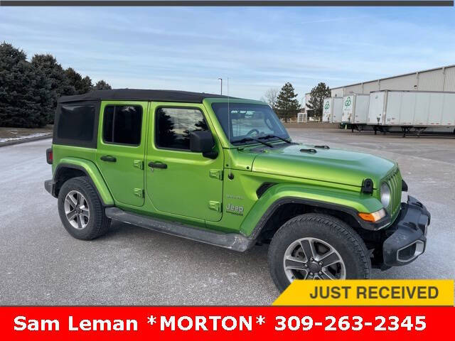 2019 Jeep Wrangler Unlimited for sale at Sam Leman CDJRF Morton in Morton IL