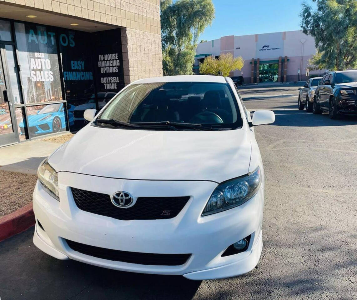 2010 Toyota Corolla for sale at HUDSONS AUTOS in Gilbert, AZ