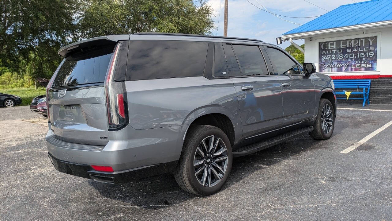 2021 Cadillac Escalade ESV for sale at Celebrity Auto Sales in Fort Pierce, FL