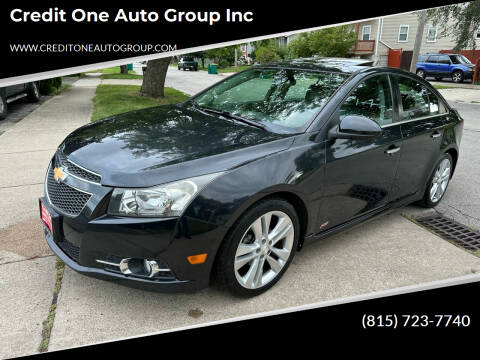 2013 Chevrolet Cruze for sale at Credit One Auto Group inc in Joliet IL