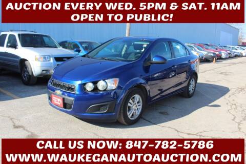 2013 Chevrolet Sonic for sale at Waukegan Auto Auction in Waukegan IL