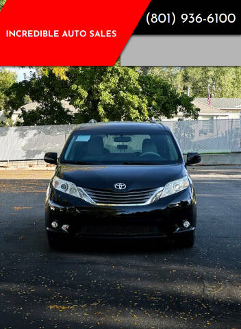 2014 Toyota Sienna for sale at INCREDIBLE AUTO SALES in Bountiful UT