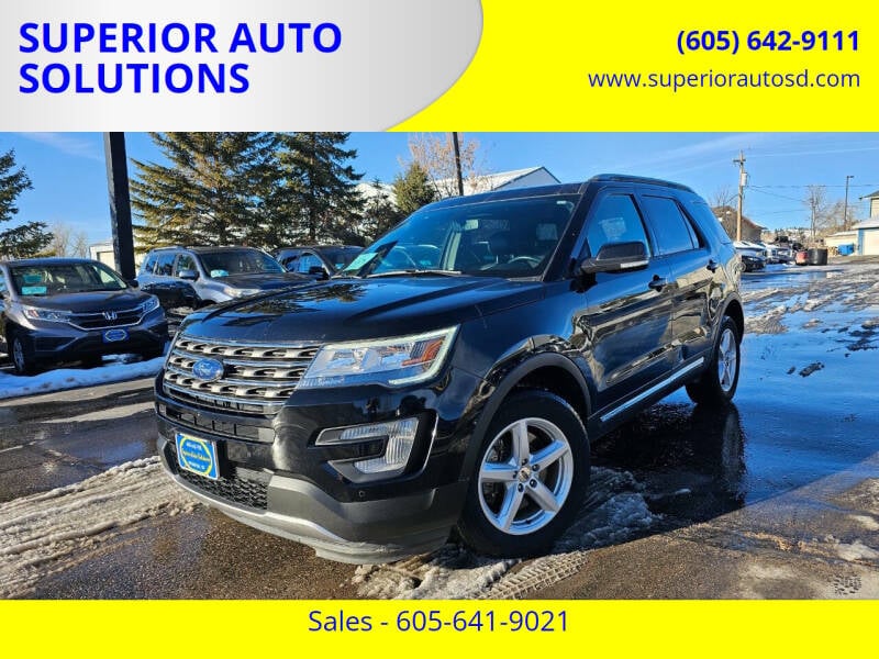 2017 Ford Explorer for sale at SUPERIOR AUTO SOLUTIONS in Spearfish SD