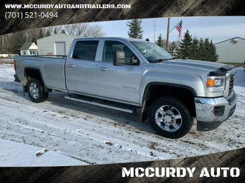 2015 GMC Sierra 3500HD for sale at MCCURDY AUTO in Cavalier ND