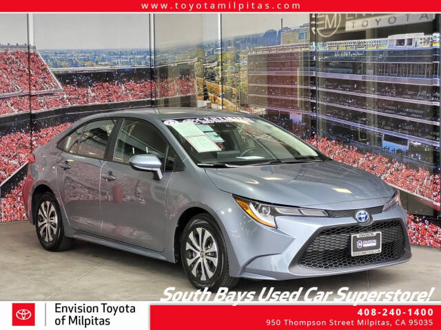 2022 Toyota Corolla Hybrid for sale at Envision Toyota of Milpitas in Milpitas, CA