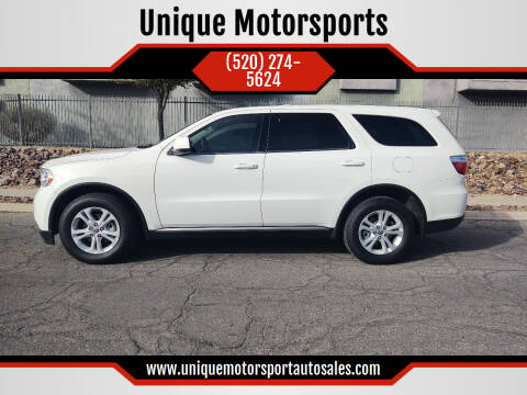 2012 Dodge Durango for sale at Unique Motorsports in Tucson AZ