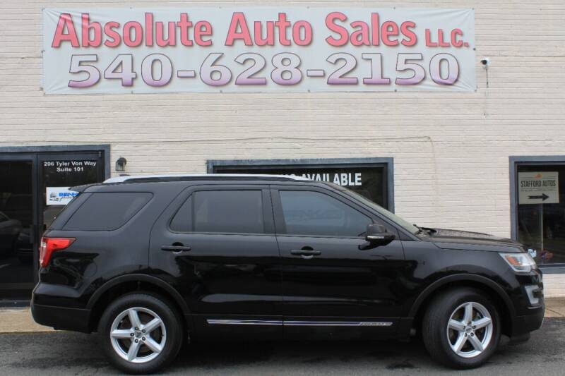 2016 Ford Explorer for sale at Absolute Auto Sales in Fredericksburg VA