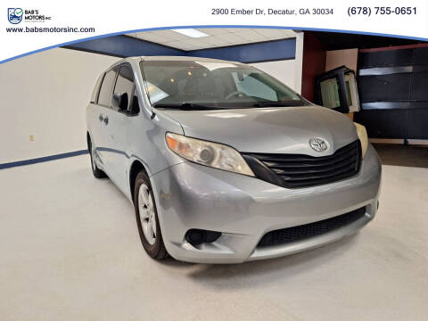 2012 Toyota Sienna