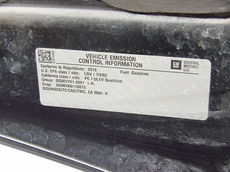 2016 Chevrolet Cruze LT Auto