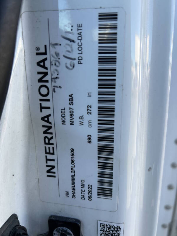 2023 International MV607