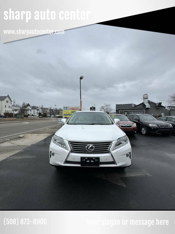 2015 Lexus RX 350 for sale at sharp auto center in Worcester MA